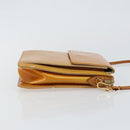 LOUIS VUITTON Monogram Vernis Motto Accessory Pouch Beige M91136 LV Auth 145682-4