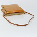 LOUIS VUITTON Monogram Vernis Motto Accessory Pouch Beige M91136 LV Auth 145682-7