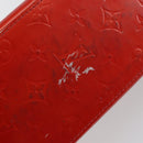 LOUIS VUITTON Monogram Vernis Reade PM Hand Bag Red Rouge M91088 LV Auth 145683-6