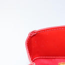 LOUIS VUITTON Monogram Vernis Reade PM Hand Bag Red Rouge M91088 LV Auth 145683-19