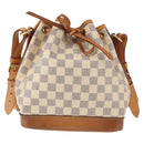 LOUIS VUITTON Damier Azur Noe BB Shoulder Bag N41220 LV Auth 145688-13