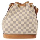 LOUIS VUITTON Damier Azur Noe BB Shoulder Bag N41220 LV Auth 145688-2
