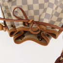 LOUIS VUITTON Damier Azur Noe BB Shoulder Bag N41220 LV Auth 145688-6