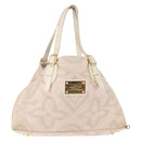 LOUIS VUITTON Cruise Line Taicienne PM Bag Canvas Pink M95672 LV Auth 145691-1