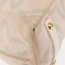 LOUIS VUITTON Cruise Line Taicienne PM Bag Canvas Pink M95672 LV Auth 145691-14