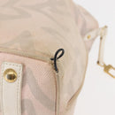 LOUIS VUITTON Cruise Line Taicienne PM Bag Canvas Pink M95672 LV Auth 145691-9