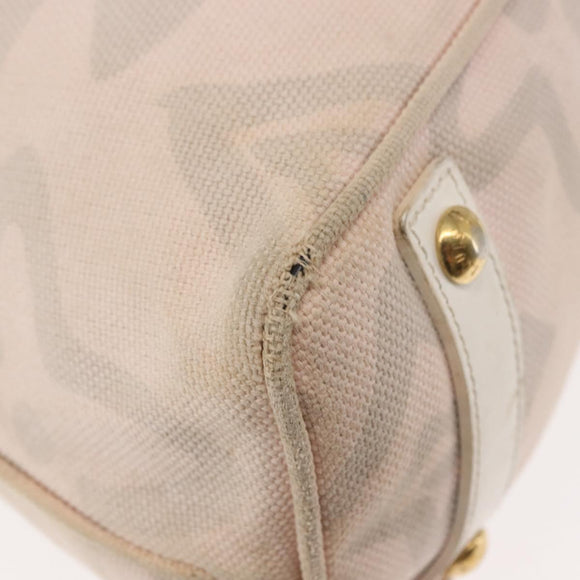 LOUIS VUITTON Cruise Line Taicienne PM Bag Canvas Pink M95672 LV Auth 145691