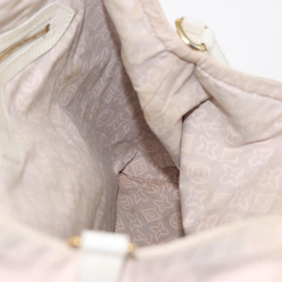 LOUIS VUITTON Cruise Line Taicienne PM Bag Canvas Pink M95672 LV Auth 145691