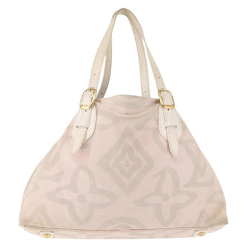 LOUIS VUITTON Cruise Line Taicienne PM Bag Canvas Pink M95672 LV Auth 145691 - 0