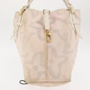 LOUIS VUITTON Cruise Line Taicienne PM Bag Canvas Pink M95672 LV Auth 145691-3