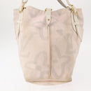 LOUIS VUITTON Cruise Line Taicienne PM Bag Canvas Pink M95672 LV Auth 145691-4