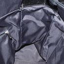 CHANEL Paris Biarritz GM Tote Bag Coated Canvas Black Silver CC Auth 145694-22