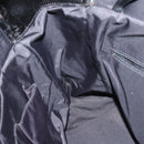 CHANEL Paris Biarritz GM Tote Bag Coated Canvas Black Silver CC Auth 145694-23