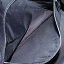 CHANEL Paris Biarritz GM Tote Bag Coated Canvas Black Silver CC Auth 145694-24