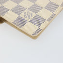 LOUIS VUITTON Damier Azur Agenda PM Day Planner Cover R20706 LV Auth 145698-16