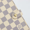 LOUIS VUITTON Damier Azur Agenda PM Day Planner Cover R20706 LV Auth 145698-8
