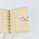 LOUIS VUITTON Damier Azur Agenda PM Day Planner Cover R20706 LV Auth 145698-17