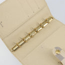 LOUIS VUITTON Damier Azur Agenda PM Day Planner Cover R20706 LV Auth 145698-10