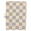 LOUIS VUITTON Damier Azur Agenda PM Day Planner Cover R20706 LV Auth 145698-2