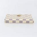 LOUIS VUITTON Damier Azur Agenda PM Day Planner Cover R20706 LV Auth 145698-4