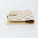 LOUIS VUITTON Damier Azur Agenda PM Day Planner Cover R20706 LV Auth 145698-5