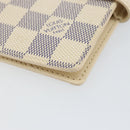 LOUIS VUITTON Damier Azur Agenda PM Day Planner Cover R20706 LV Auth 145698-7