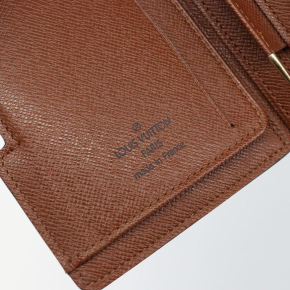 LOUIS VUITTON Monogram PDA Cover Etui Palm V Day Planner Cover LV Auth 145700