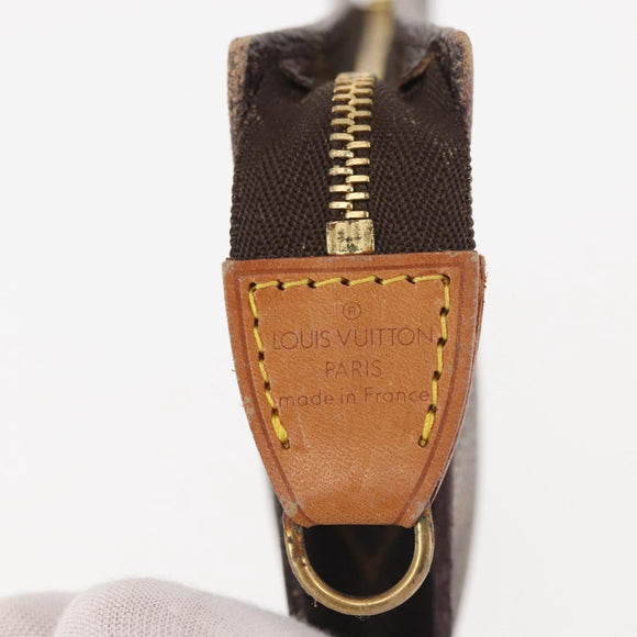 LOUIS VUITTON Monogram Bucket PM Accessory Pouch LV Auth 145701