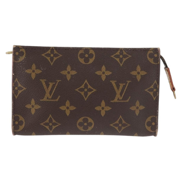 LOUIS VUITTON Monogram Bucket PM Accessory Pouch LV Auth 145701