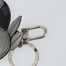 LOUIS VUITTON Monogram Eclipse Porte Cles Animal Rabbit Charm M63224 Auth 145705-3