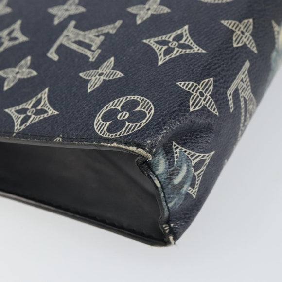 LOUIS VUITTON Savanna Chapman Brothers Pochette Voyage Bag M66639 LV Auth 145706