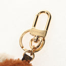 LOUIS VUITTON Porte Cles LV Teddy Bear Key Holder Mohair M69854 Auth 145710SAM-10
