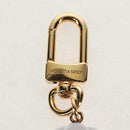 LOUIS VUITTON Porte Cles Petula Red Key Holder metal Gold M01437 Auth 145711SAM-8