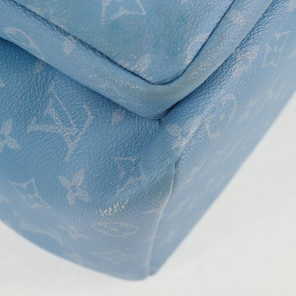 LOUIS VUITTON Monogram Clouds Multi Pocket Rugzak Blauw M45441 Auth 145712SAM