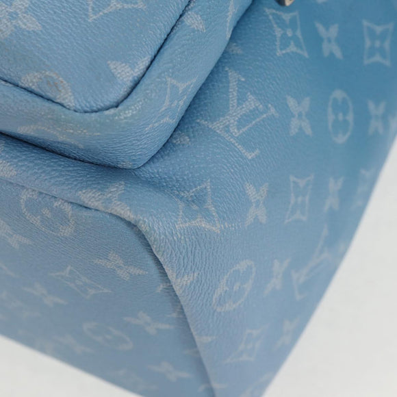 LOUIS VUITTON Monogram Clouds Multi Pocket Rugzak Blauw M45441 Auth 145712SAM