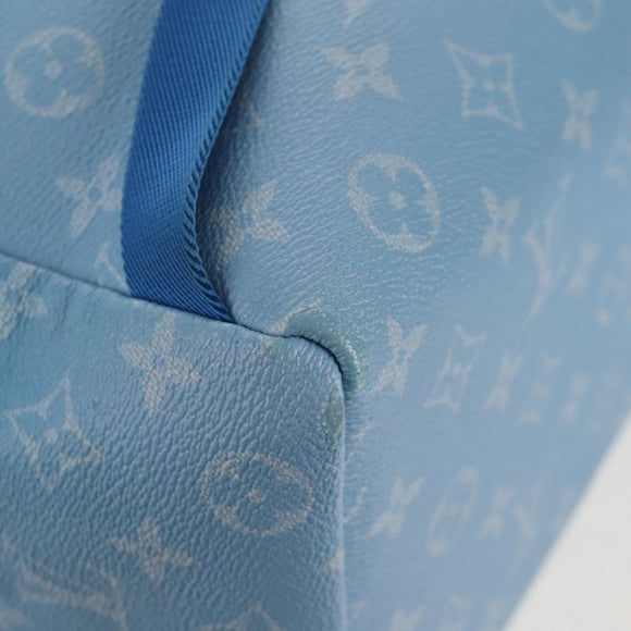 LOUIS VUITTON Monogram Clouds Multi Pocket Rugzak Blauw M45441 Auth 145712SAM