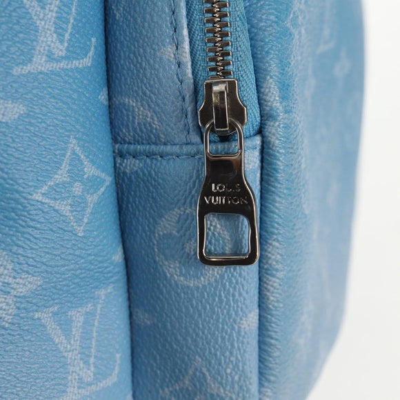 LOUIS VUITTON Monogram Clouds Multi Pocket Rugzak Blauw M45441 Auth 145712SAM