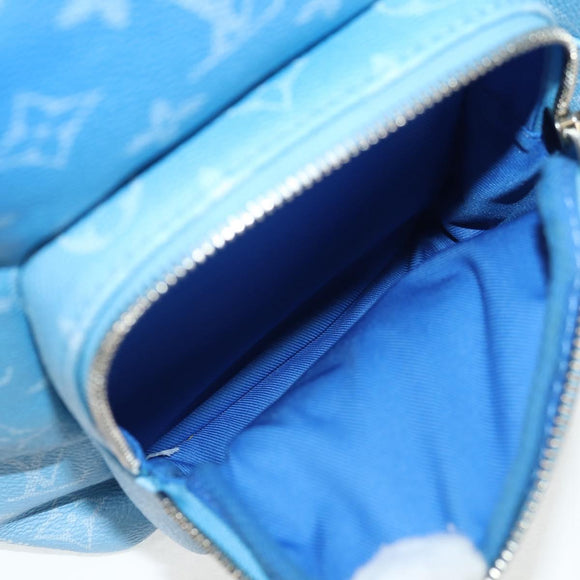 LOUIS VUITTON Monogram Clouds Multi Pocket Rugzak Blauw M45441 Auth 145712SAM