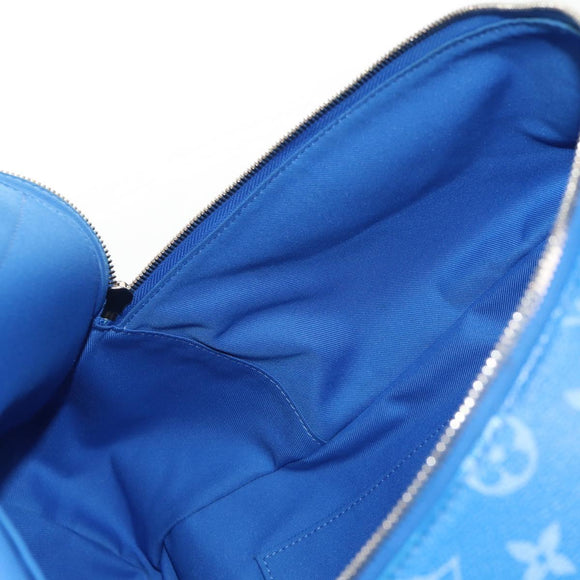 LOUIS VUITTON Monogram Clouds Multi Pocket Backpack Blue M45441 Auth 145712SAM