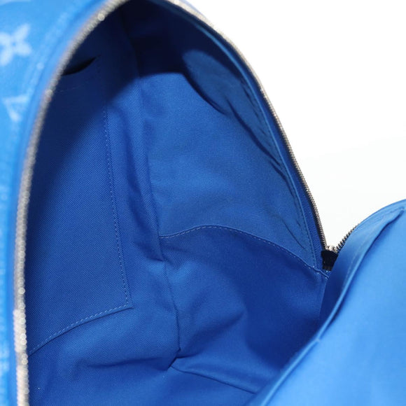 LOUIS VUITTON Monogram Clouds Multi Pocket Backpack Blue M45441 Auth 145712SAM