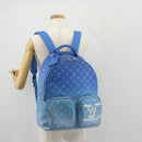 LOUIS VUITTON Monogram Clouds Multi Pocket Backpack Blue M45441 Auth 145712SAM-34