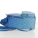 LOUIS VUITTON Monogram Clouds Multi Pocket Backpack Blue M45441 Auth 145712SAM-3