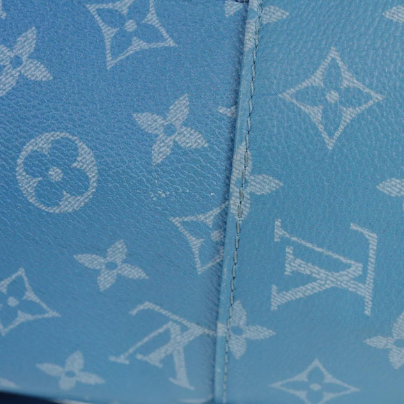 LOUIS VUITTON Monogram Clouds Multi Pocket Backpack Blue M45441 Auth 145712SAM