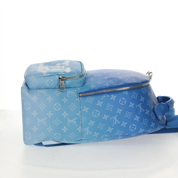 LOUIS VUITTON Monogram Clouds Multi Pocket Rugzak Blauw M45441 Auth 145712SAM