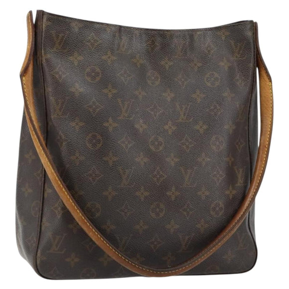 LOUIS VUITTON Monogram Looping GM Shoulder Bag M51145 LV Auth 145714