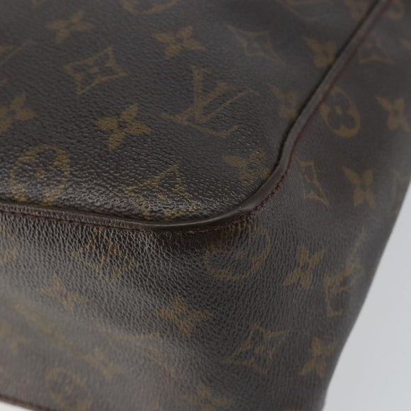 LOUIS VUITTON Monogram Looping GM Shoulder Bag M51145 LV Auth 145714