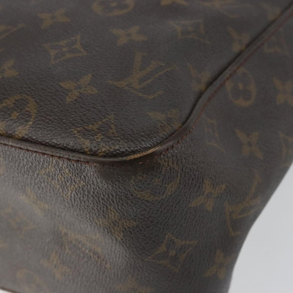 LOUIS VUITTON Monogram Looping GM Shoulder Bag M51145 LV Auth 145714