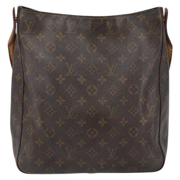 LOUIS VUITTON Monogram Looping GM Shoulder Bag M51145 LV Auth 145714