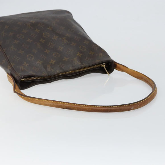 LOUIS VUITTON Monogram Looping GM Shoulder Bag M51145 LV Auth 145714
