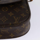 LOUIS VUITTON Monogram Saint Cloud GM Shoulder Bag M51242 LV Auth 145715-17